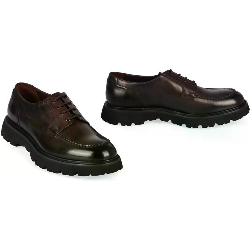 DOUCAL'S men's business casual shoes BROWN DU3365GOTNUF188NM00