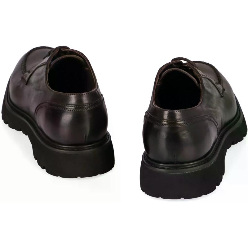 DOUCAL'S men's business casual shoes BROWN DU3365GOTNUF188NM00