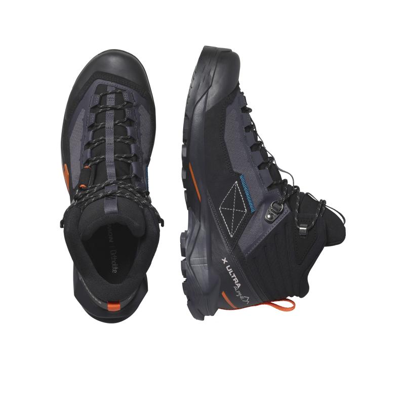 SALOMON Women's hiking shoes BLACK 475672IRONBLACKRE