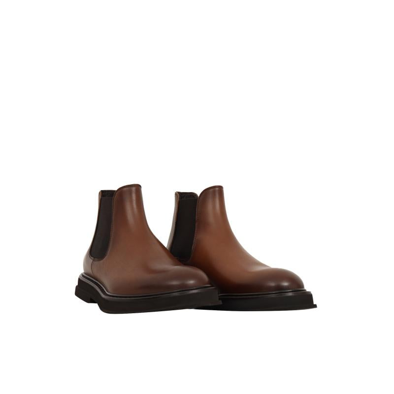 DOUCAL'S men's boots BROWN DU3352CUBOUF253TM04