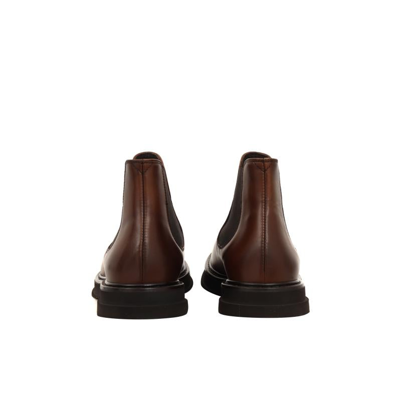 DOUCAL'S men's boots BROWN DU3352CUBOUF253TM04