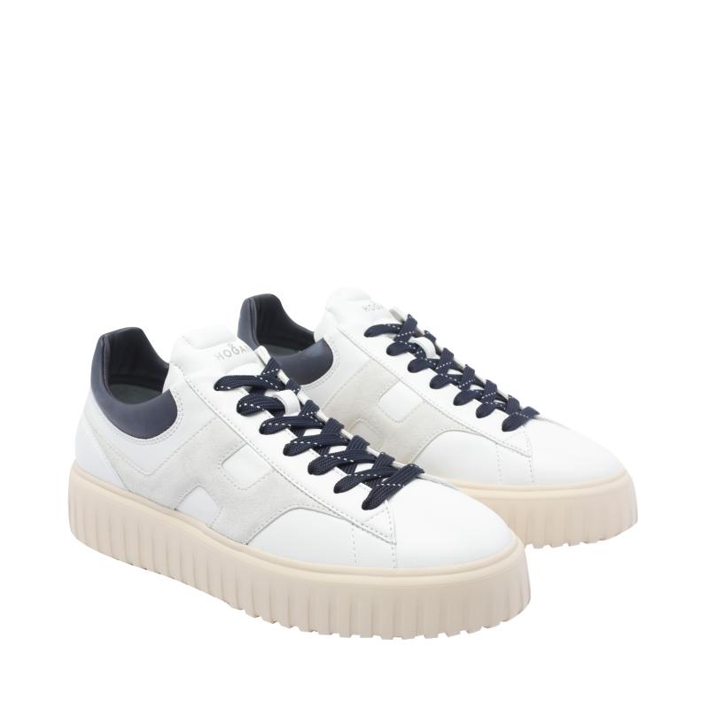 HOGAN men's casual shoes WHITE