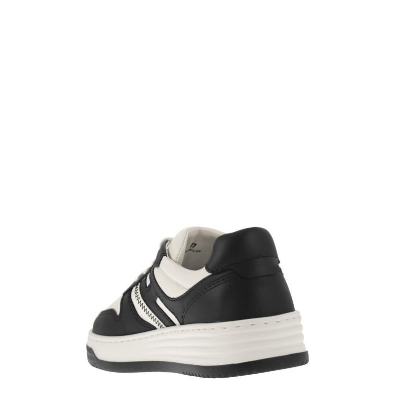 HOGAN men's casual shoes BLACK