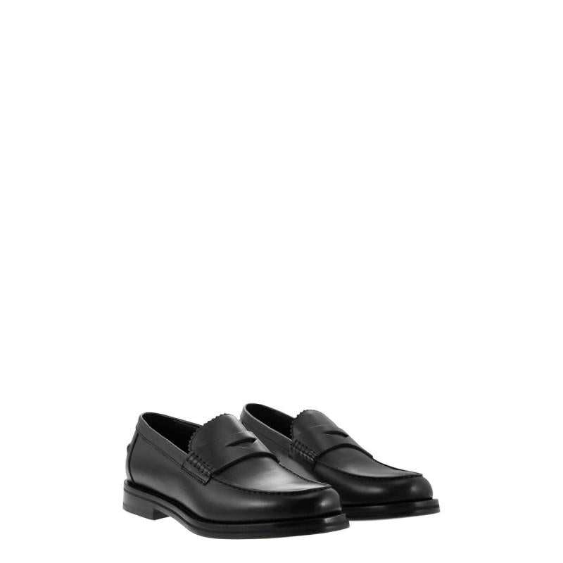 DOUCAL'S men's business casual shoes BLACK DU3241BOGAUF159NN00