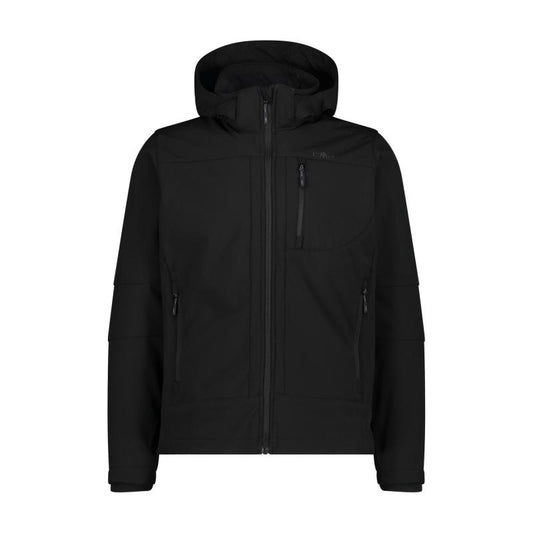 CMP Men's soft shell clothing BLACK