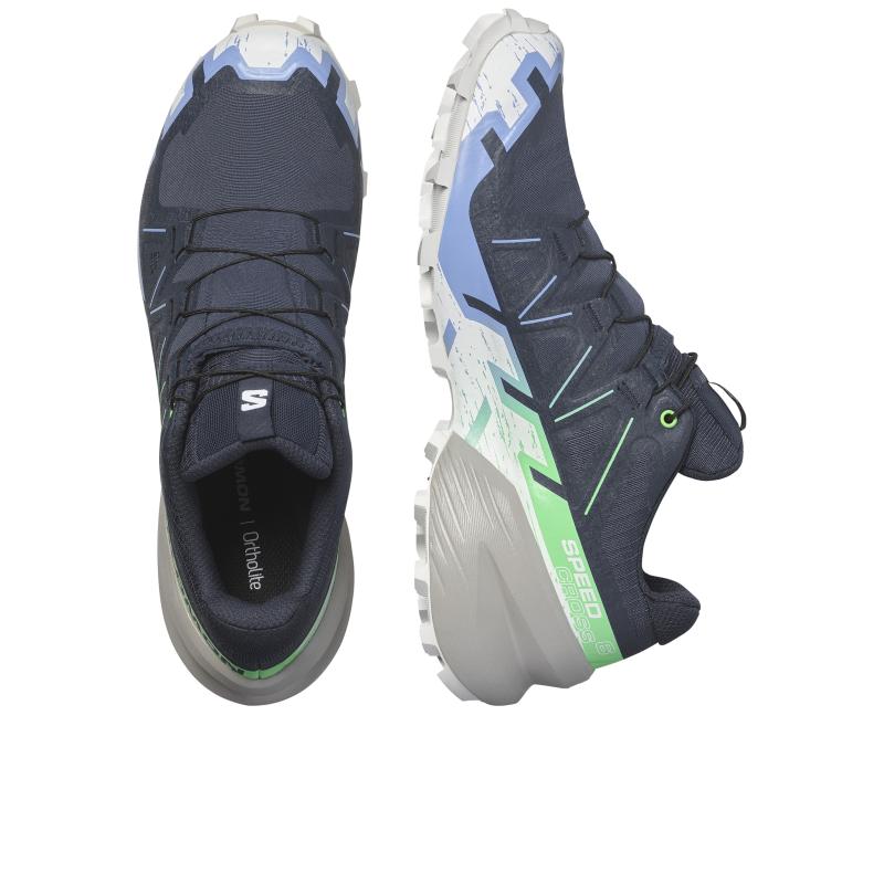 SALOMON women's sneakers GREY 474659CARBONPROVENCEWHITE