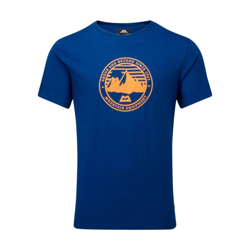 MOUNTAIN EQUIPMENT Men's Outdoor T-shirt BLUE
