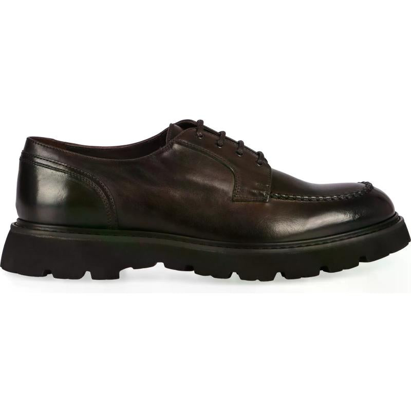 DOUCAL'S men's business casual shoes BROWN DU3365GOTNUF188NM00