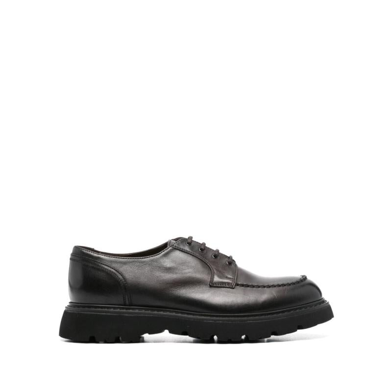 DOUCAL'S men's business casual shoes BROWN DU3365GOTNUF188NM00