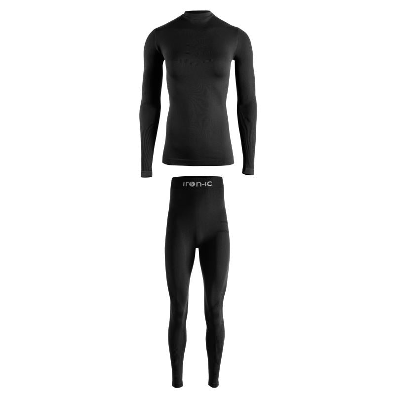 IRON IC Women's sports suit BLACK