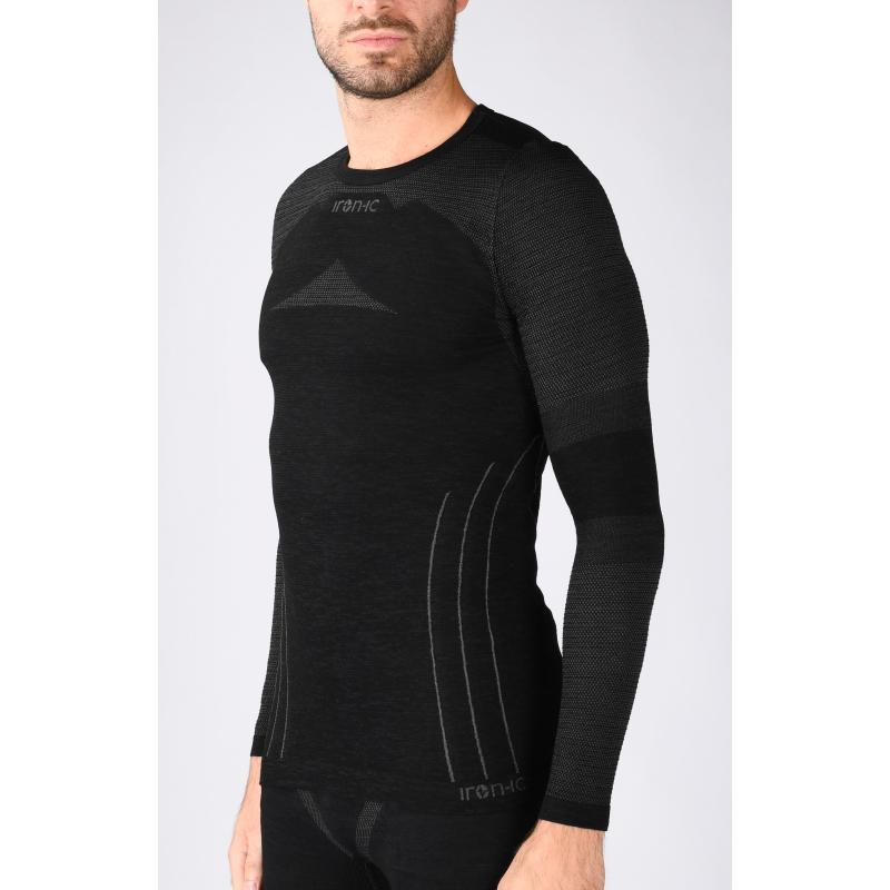 IRON IC Men's sportswear BLACK