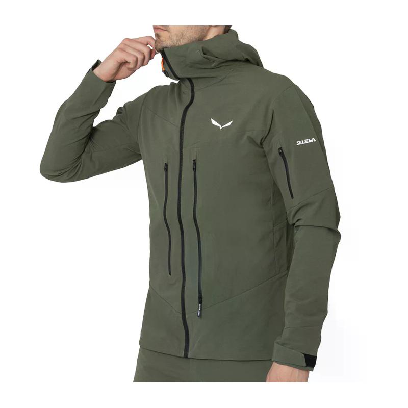 SALEWA Men's Outdoor Jackets Olive Green