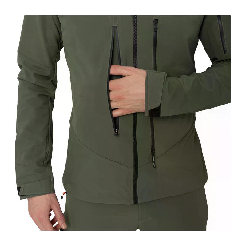 SALEWA Men's Outdoor Jackets Olive Green