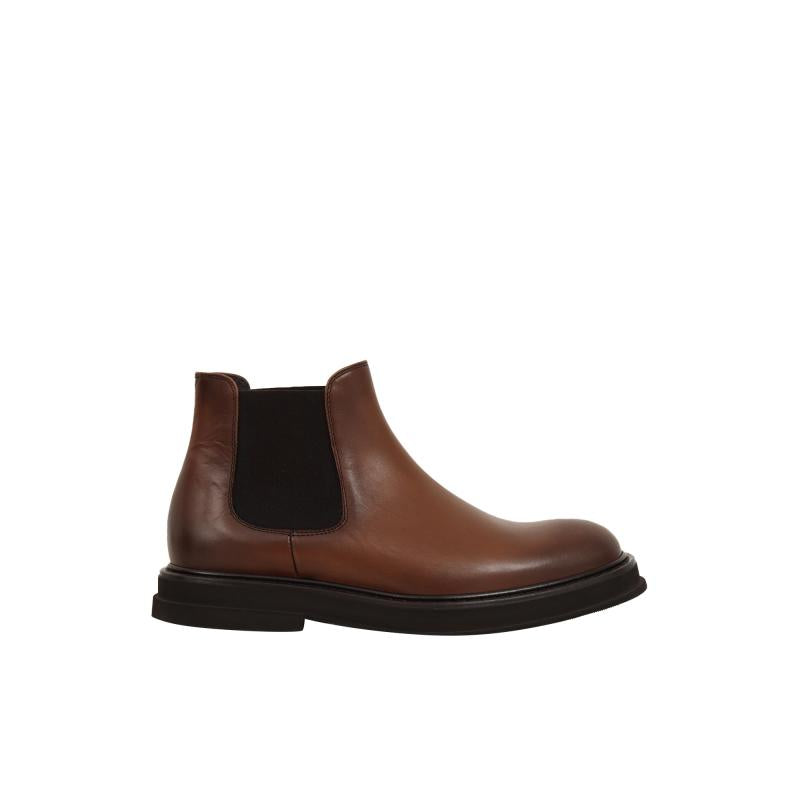 DOUCAL'S men's boots BROWN DU3352CUBOUF253TM04