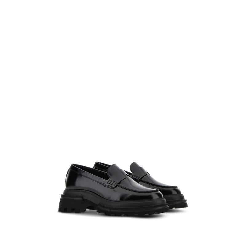 HOGAN women's casual shoes BLACK