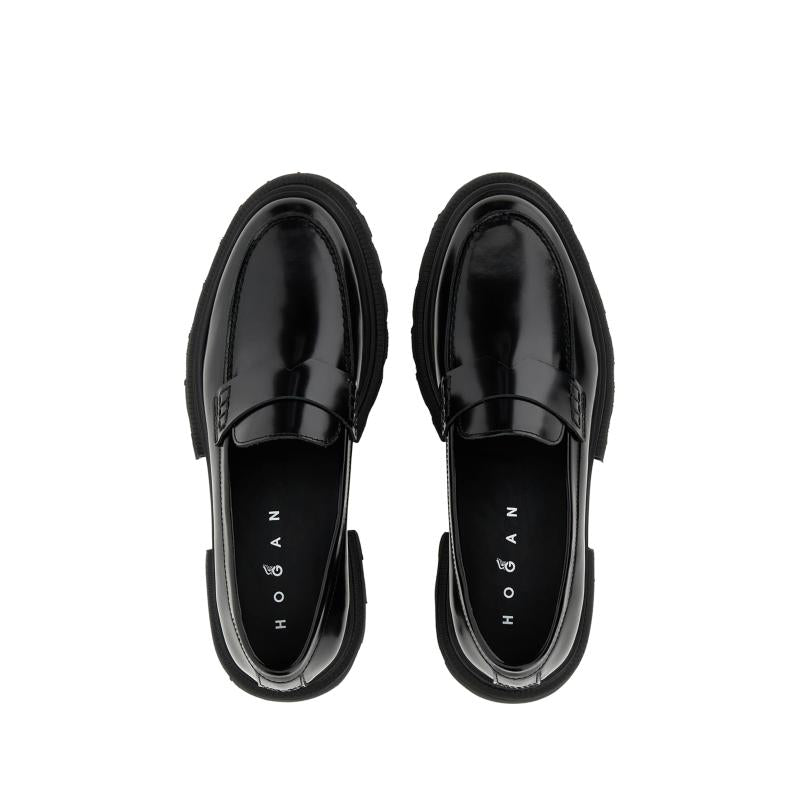 HOGAN women's casual shoes BLACK