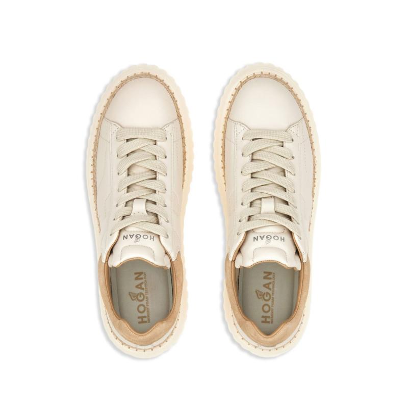 HOGAN women's casual shoes KHAKI