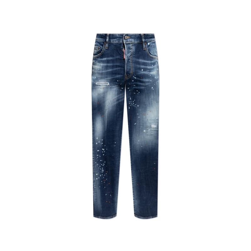 DSQUARED2 men's jeans BLUE