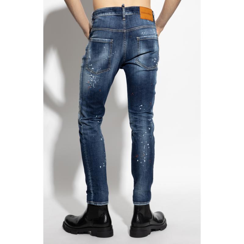 DSQUARED2 men's jeans BLUE
