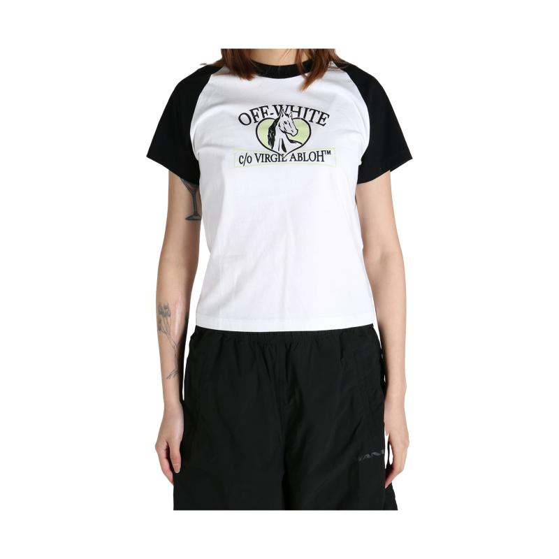 OFF-WHITE women's T-shirt DECOR