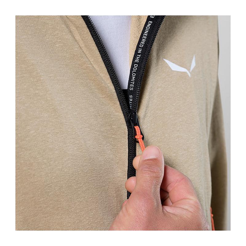 SALEWA Men's Outdoor Jackets CREAM WHITE