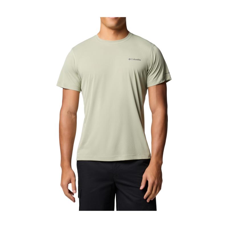 COLUMBIA Men's Outdoor T-shirt GREEN