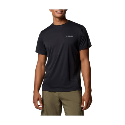 COLUMBIA Men's Outdoor T-shirt BLACK