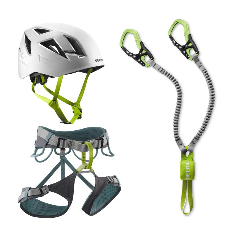 Edelrid Mountain climbing and rock climbing GREEN