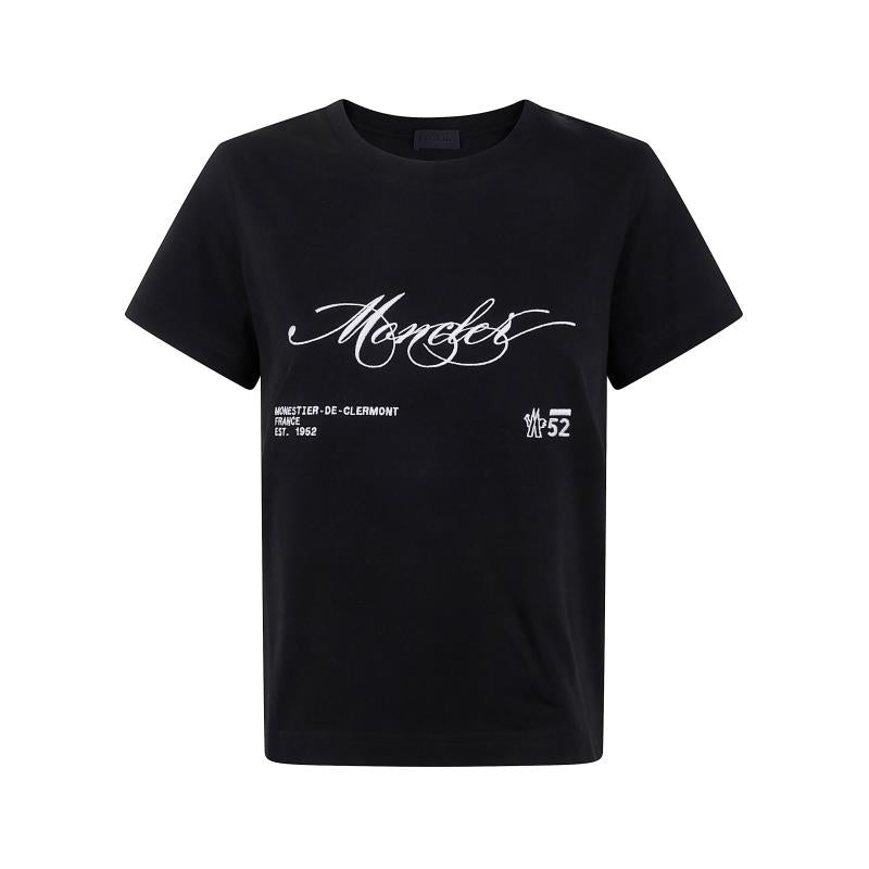 MONCLER women's T-shirt BLACK