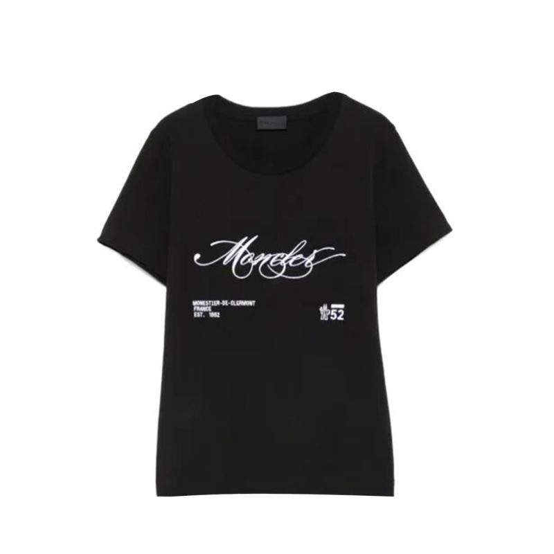 MONCLER women's T-shirt BLACK