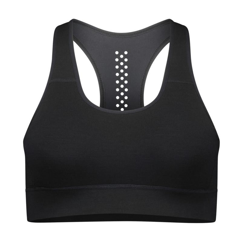 Mons Royale Women's sports bra BLACK