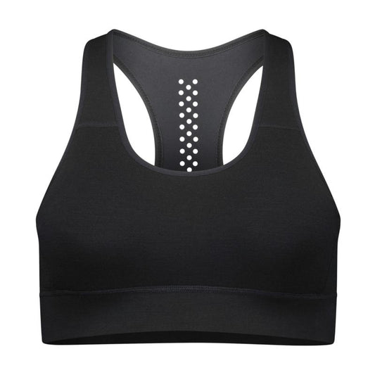 Mons Royale Women's sports bra BLACK