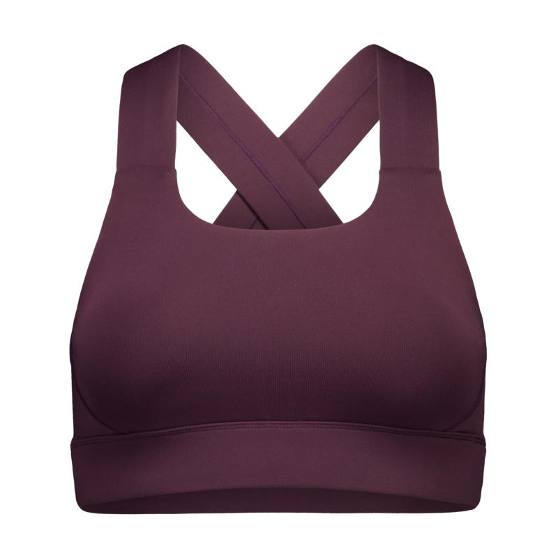 Mons Royale Women's sports bra PURPLE