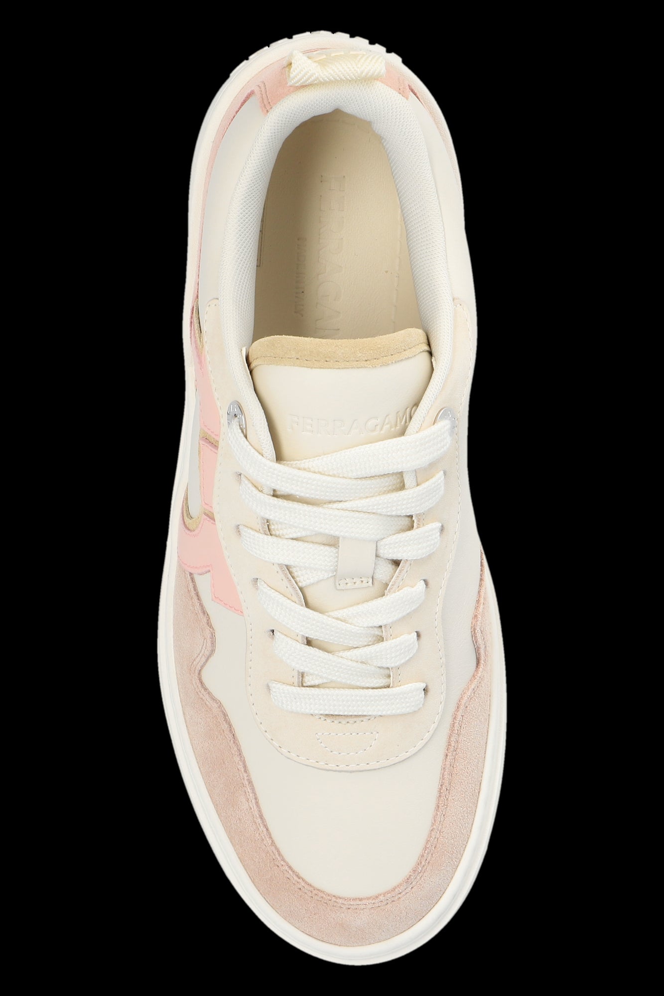 SALVATORE FERRAGAMO Women's sneakers MILKY WHITE 030576DANIA769717CIPRIA